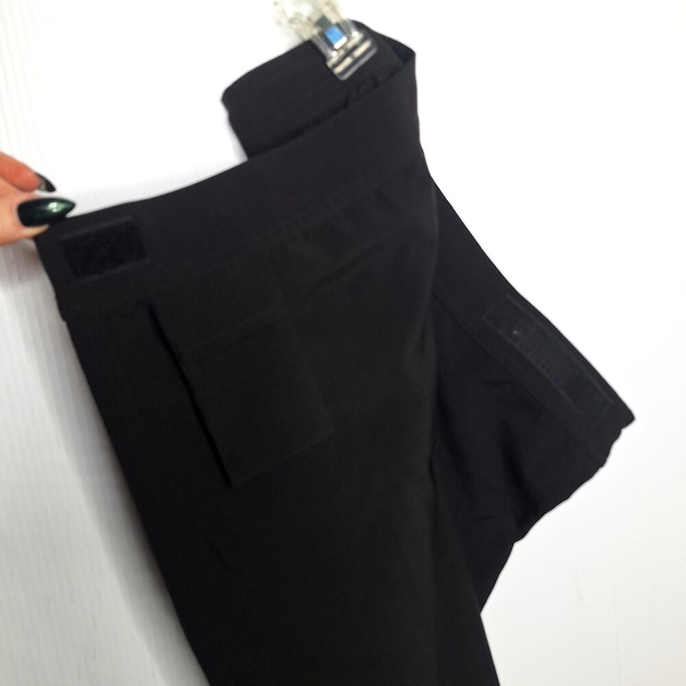 Ripskirt Length 2 Wrap Skirt Large Hook Loop Swim Cover Black Travel Vacation - Picture 4 of 7